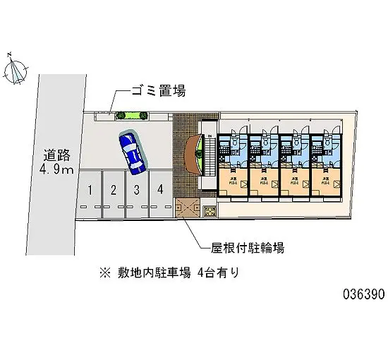 海老名市大谷南２丁目 月極駐車場
